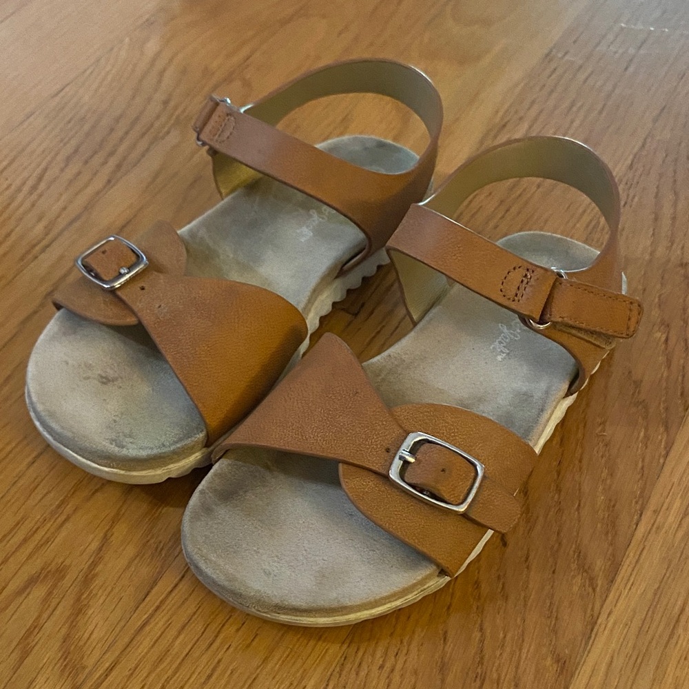 Stylish Tan Kids Sandals